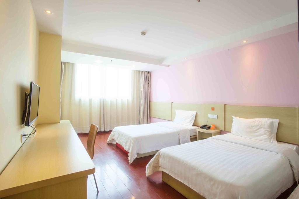 7Days Inn Guangzhou Luochongwei Fu Li Ban Dao Kamer foto